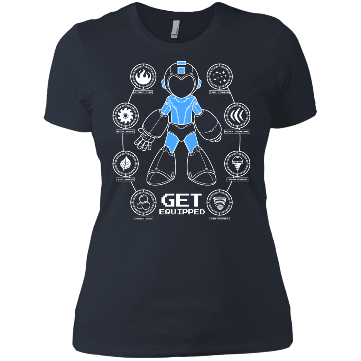 T-Shirts Indigo / X-Small Get Equipped Women's Premium T-Shirt