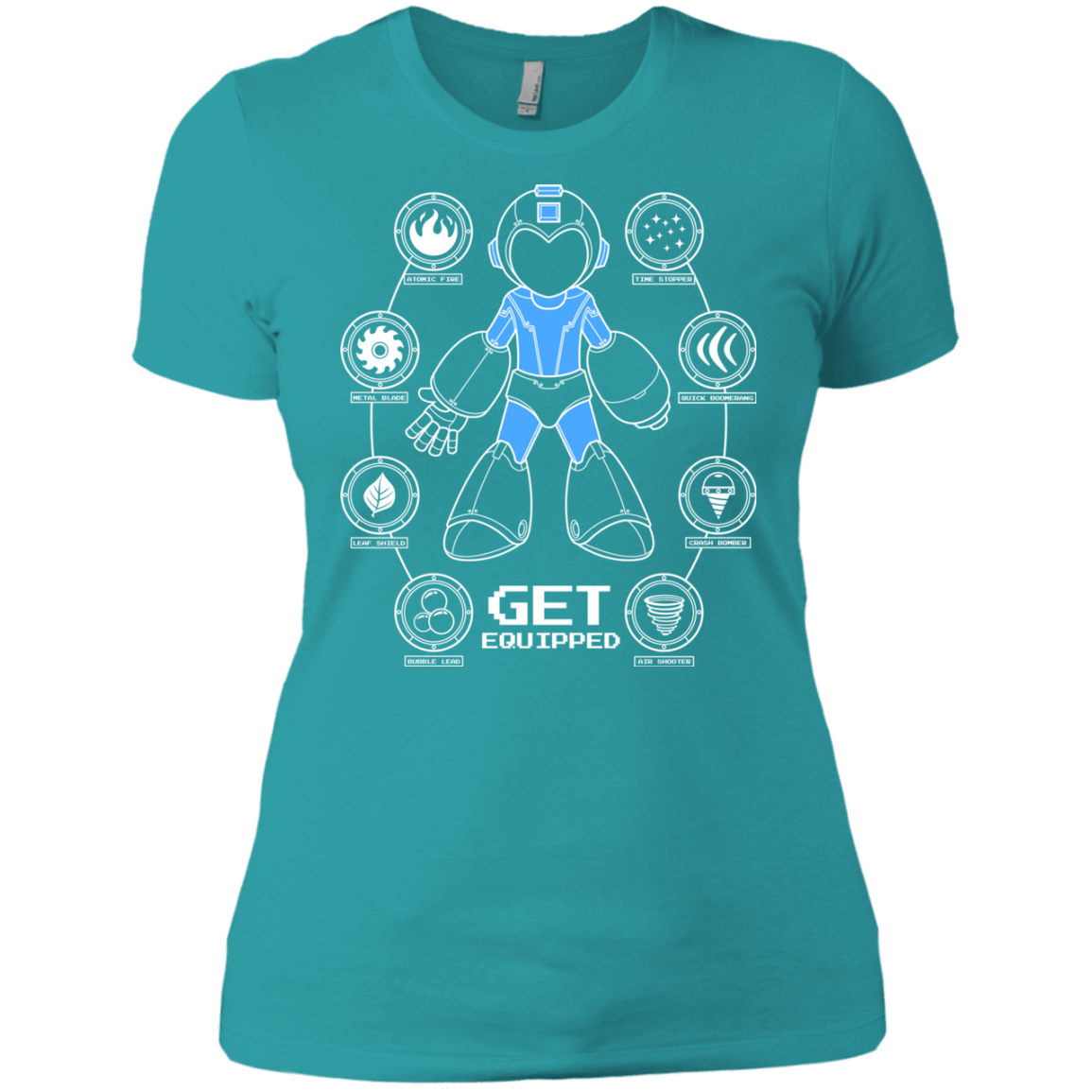 T-Shirts Tahiti Blue / X-Small Get Equipped Women's Premium T-Shirt