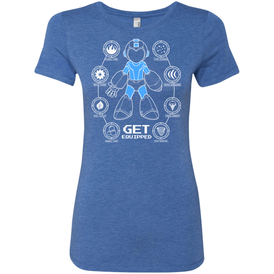 T-Shirts Vintage Royal / Small Get Equipped Women's Triblend T-Shirt