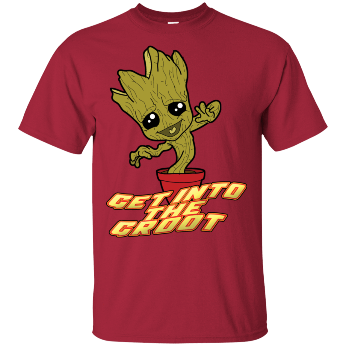 T-Shirts Cardinal / S Get into the Groot T-Shirt