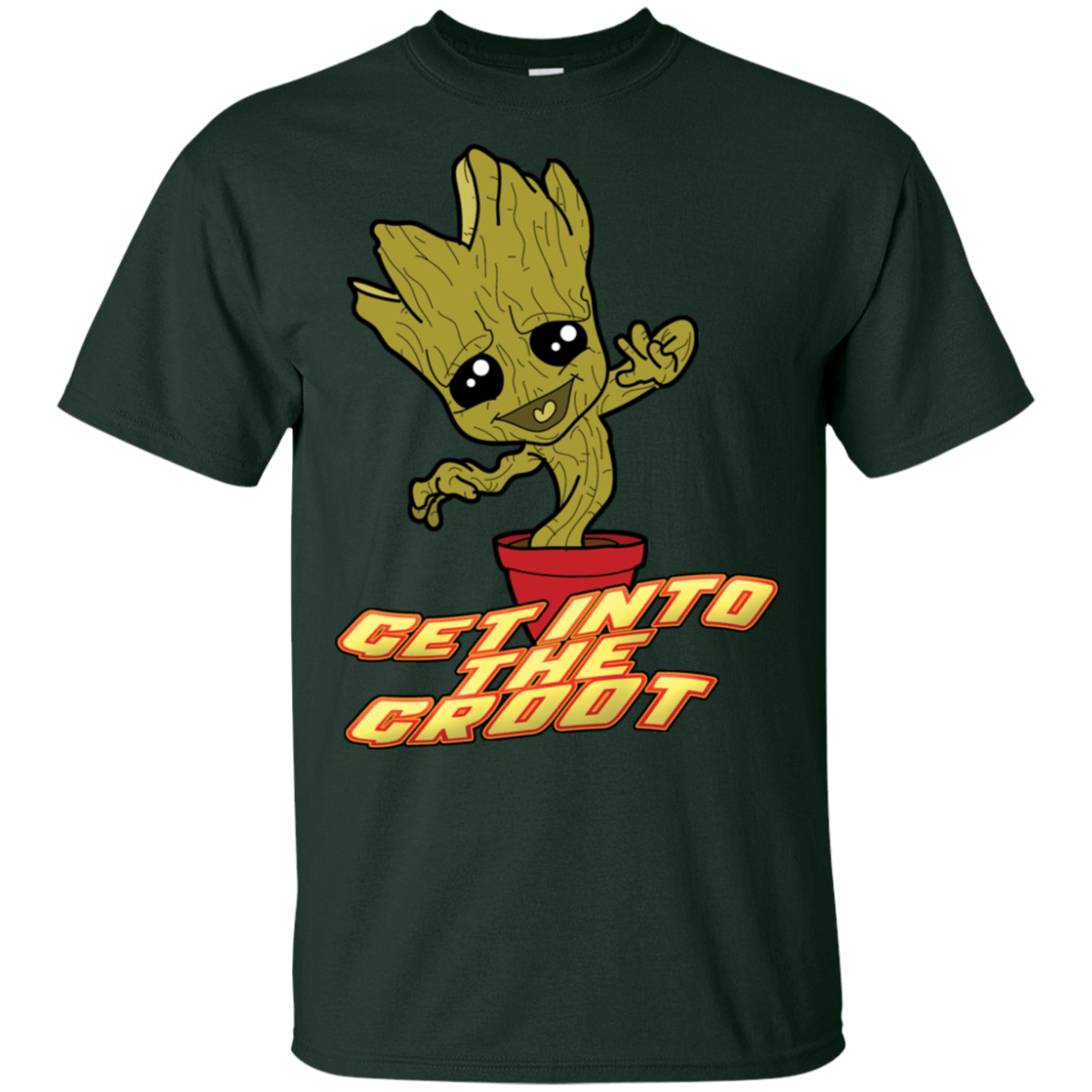 T-Shirts Forest / S Get into the Groot T-Shirt