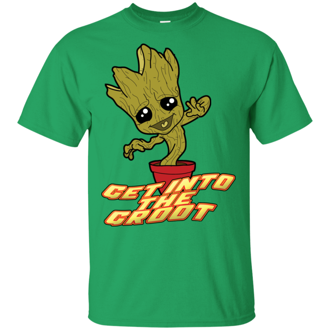 T-Shirts Irish Green / S Get into the Groot T-Shirt