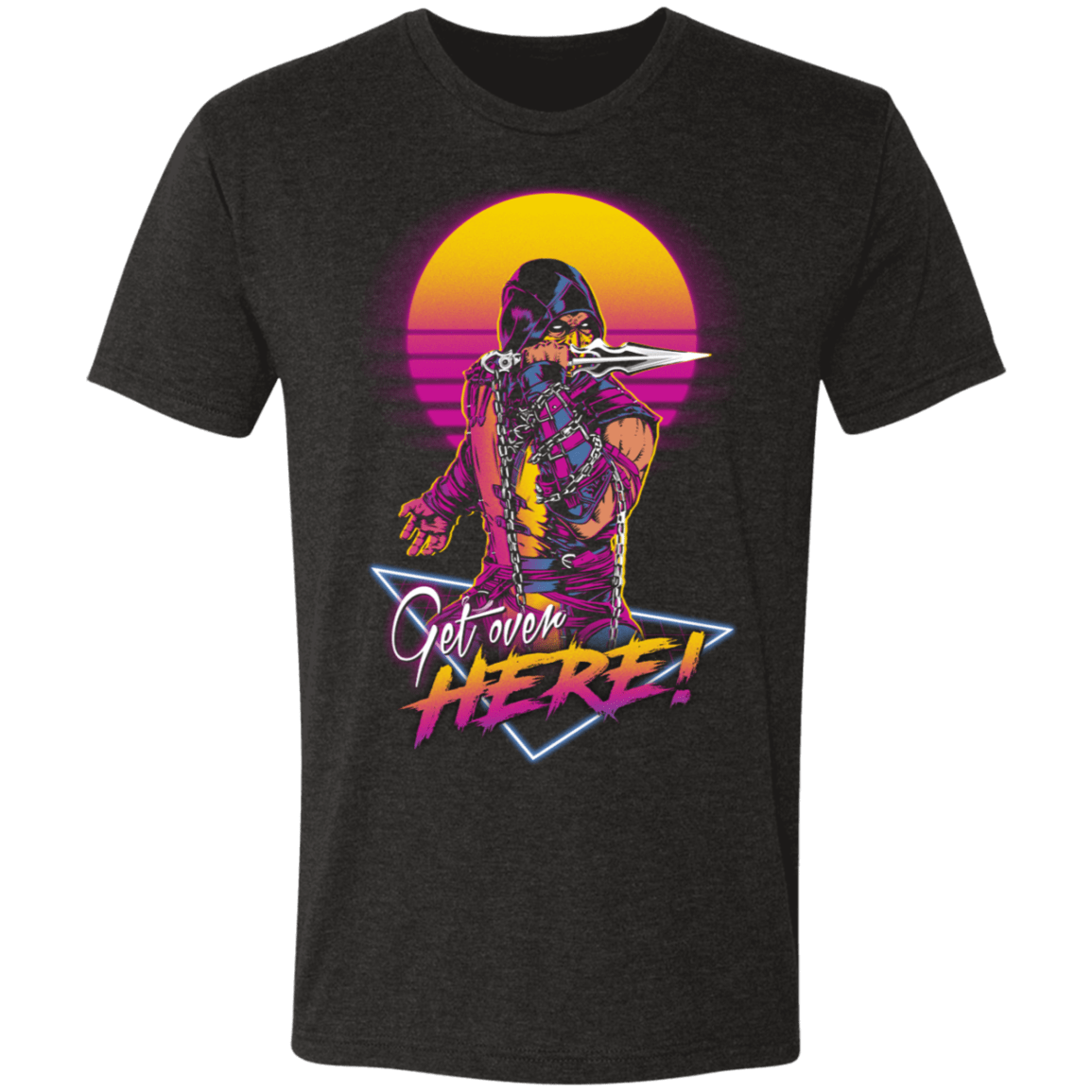 T-Shirts Vintage Black / S Get over here! Men's Triblend T-Shirt