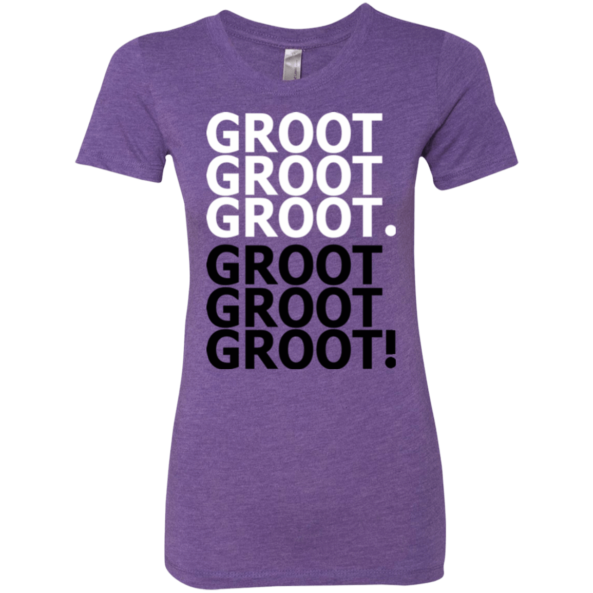 T-Shirts Purple Rush / Small Get over it Groot Women's Triblend T-Shirt