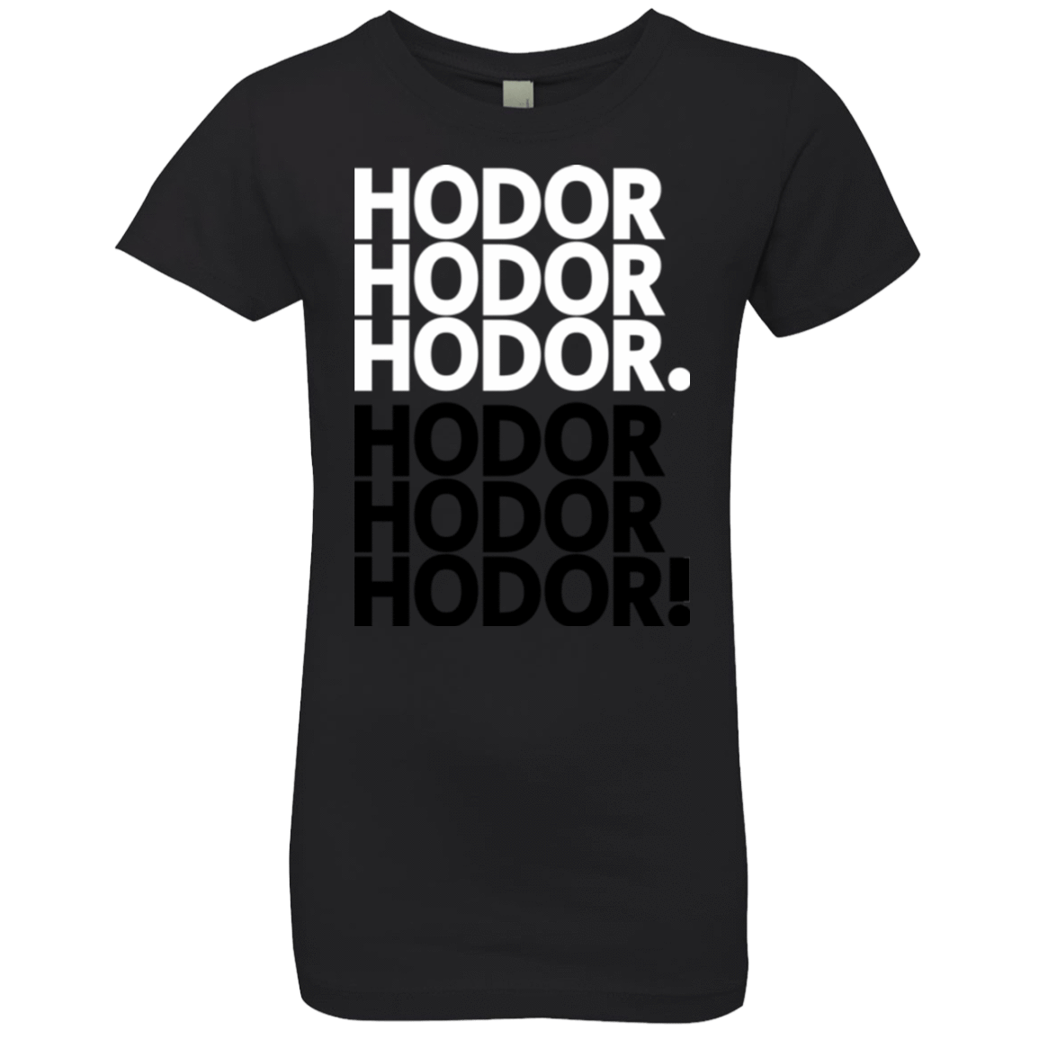 T-Shirts Black / YXS Get over it Hodor Girls Premium T-Shirt
