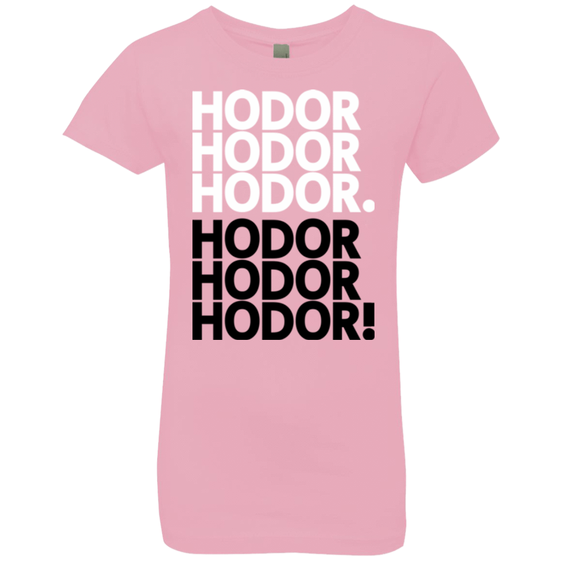 T-Shirts Light Pink / YXS Get over it Hodor Girls Premium T-Shirt