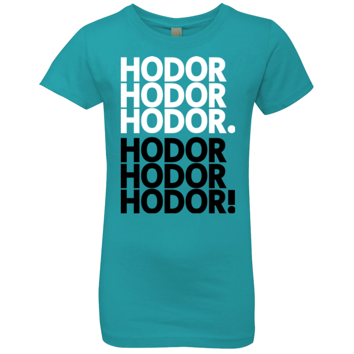 T-Shirts Tahiti Blue / YXS Get over it Hodor Girls Premium T-Shirt