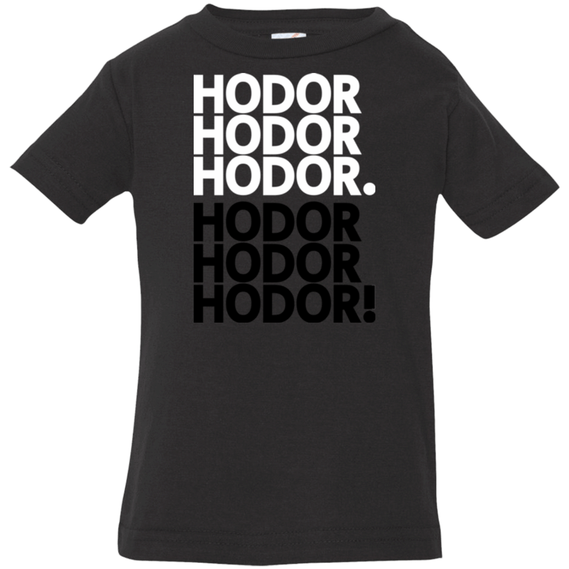 T-Shirts Black / 6 Months Get over it Hodor Infant Premium T-Shirt
