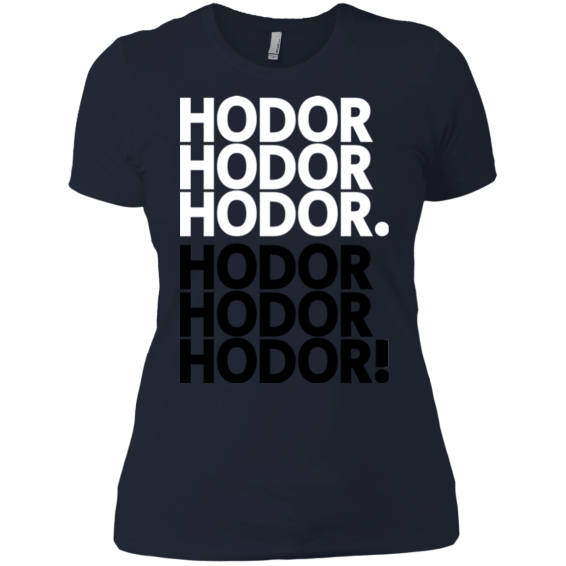T-Shirts Midnight Navy / X-Small Get over it Hodor Women's Premium T-Shirt