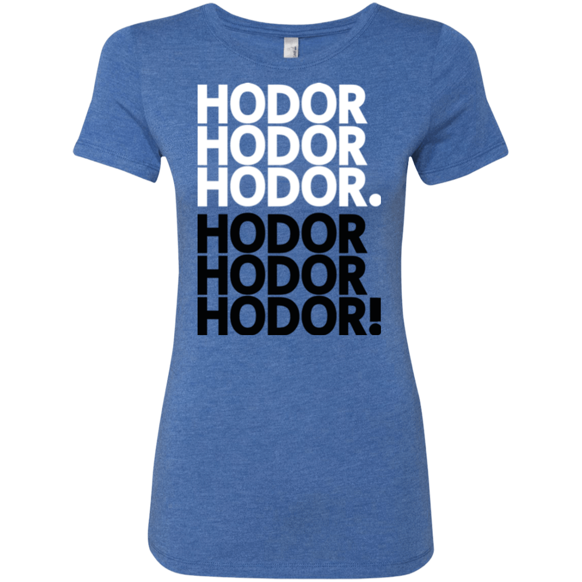 T-Shirts Vintage Royal / Small Get over it Hodor Women's Triblend T-Shirt