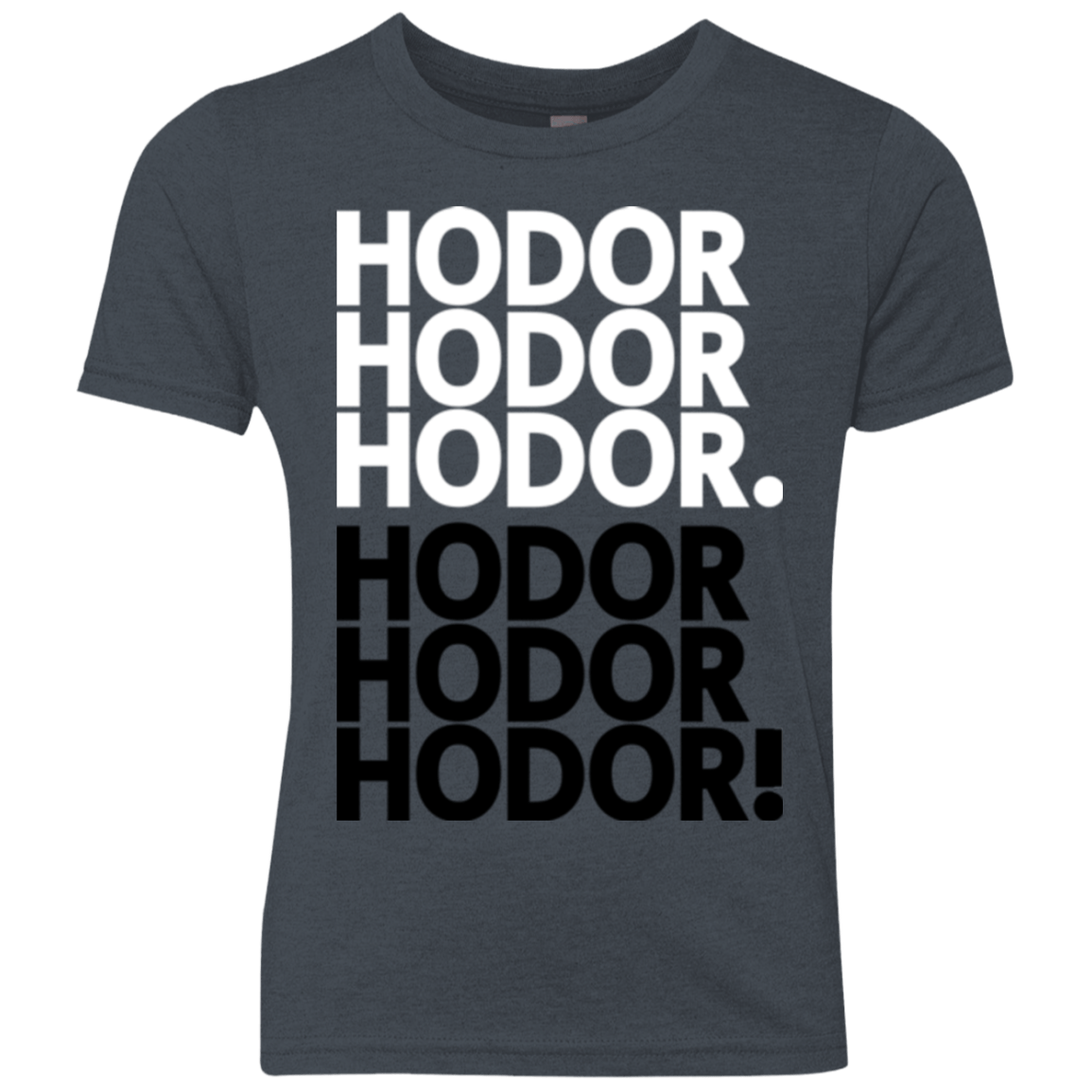 T-Shirts Vintage Navy / YXS Get over it Hodor Youth Triblend T-Shirt