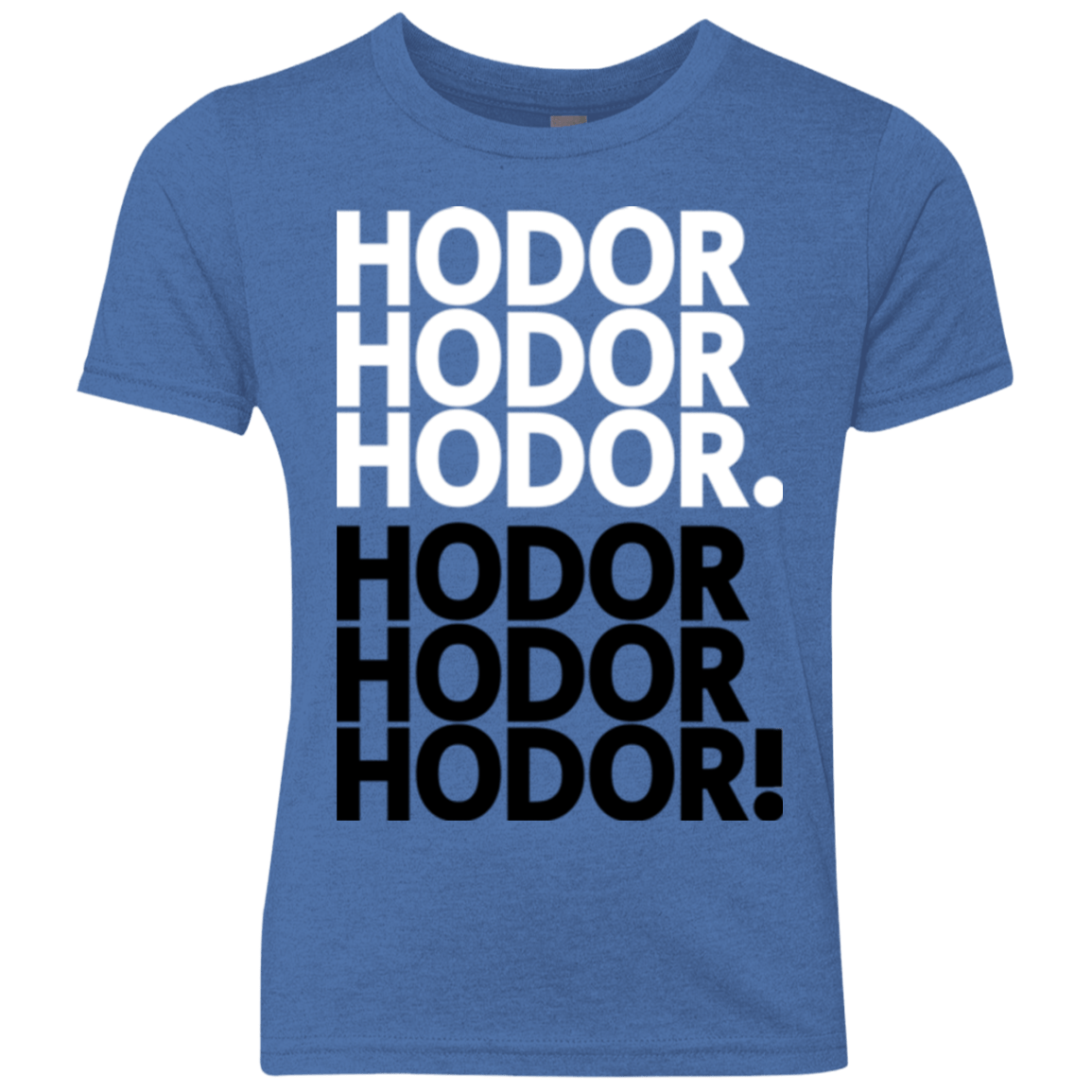 T-Shirts Vintage Royal / YXS Get over it Hodor Youth Triblend T-Shirt