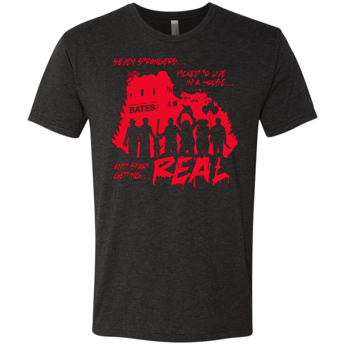 T-Shirts Vintage Black / Small Get Real Men's Triblend T-Shirt