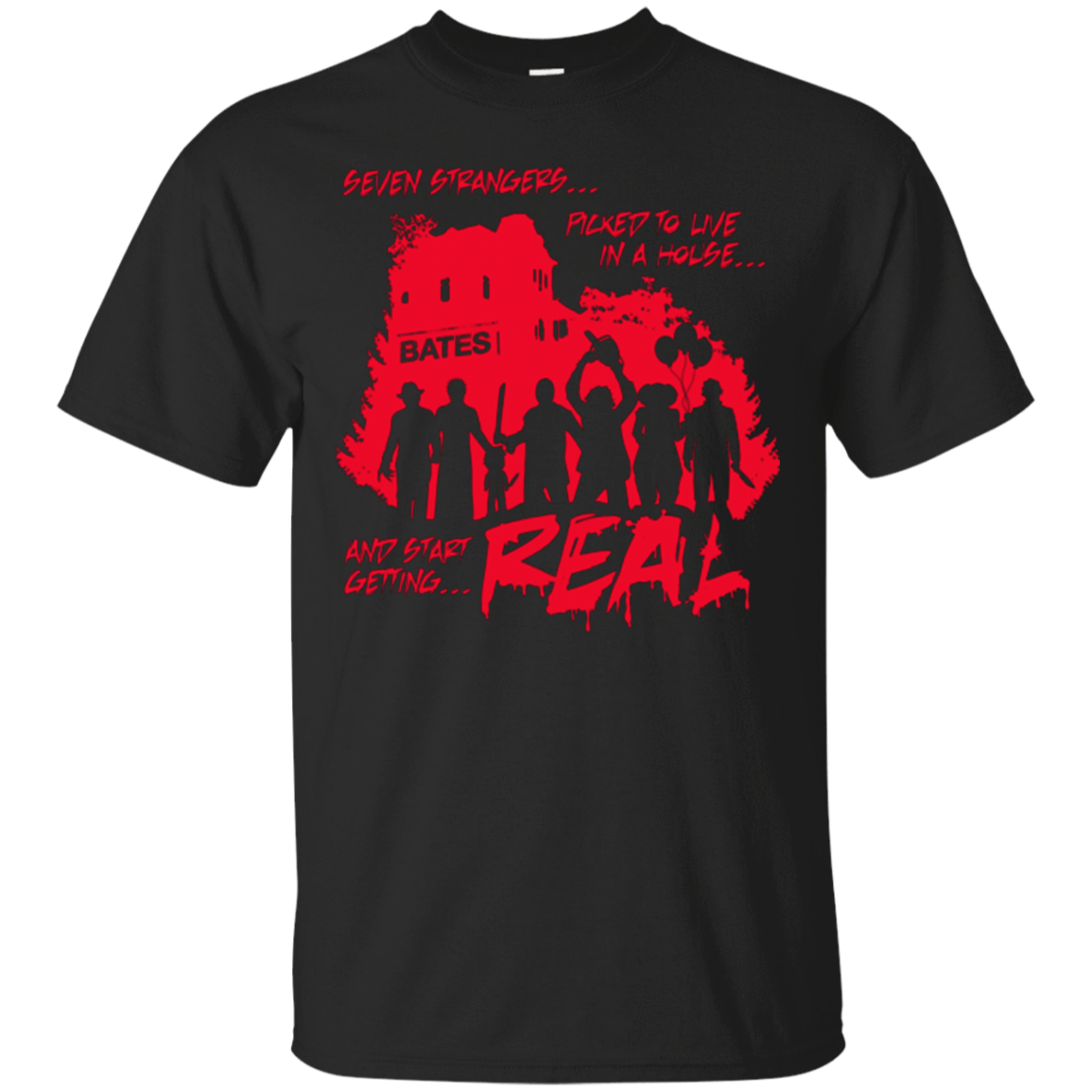 T-Shirts Black / Small Get Real T-Shirt