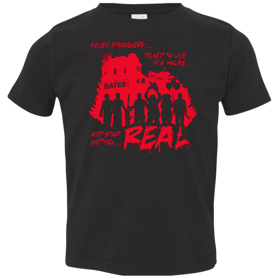 T-Shirts Black / 2T Get Real Toddler Premium T-Shirt
