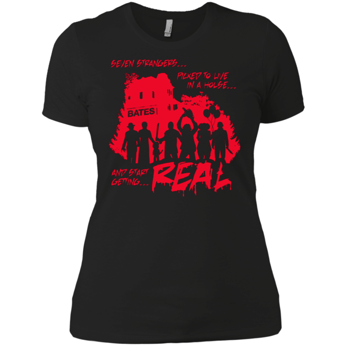 T-Shirts Black / X-Small Get Real Women's Premium T-Shirt