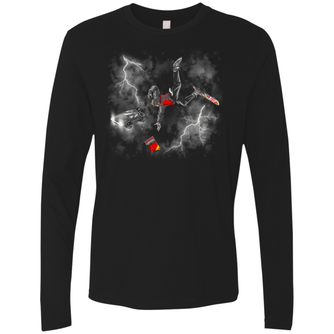 T-Shirts Black / Small Get the almnanac wipe away the debt Men's Premium Long Sleeve