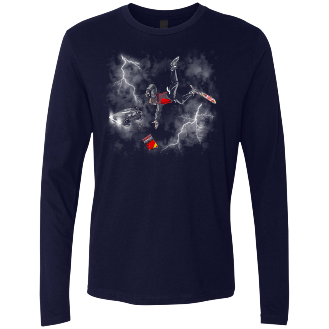 T-Shirts Midnight Navy / Small Get the almnanac wipe away the debt Men's Premium Long Sleeve