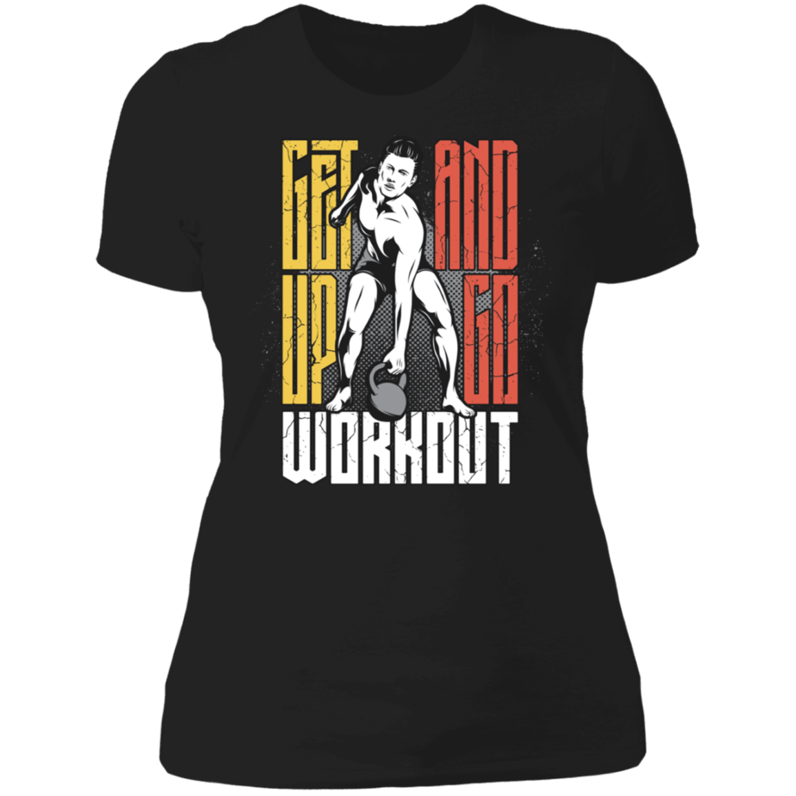 T-Shirts Black / X-Small Get Up And Go Workout Women's Premium T-Shirt