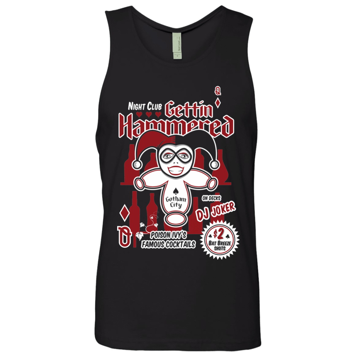 T-Shirts Black / Small Gettin' hammered Men's Premium Tank Top