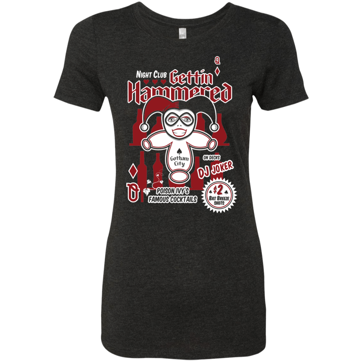 T-Shirts Vintage Black / Small Gettin' hammered Women's Triblend T-Shirt