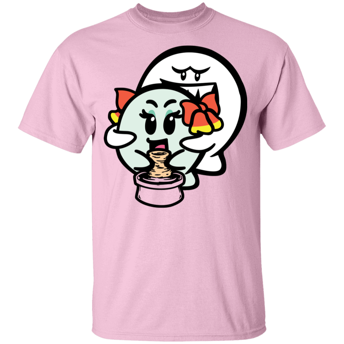 T-Shirts Light Pink / YXS Ghost Boo Youth T-Shirt