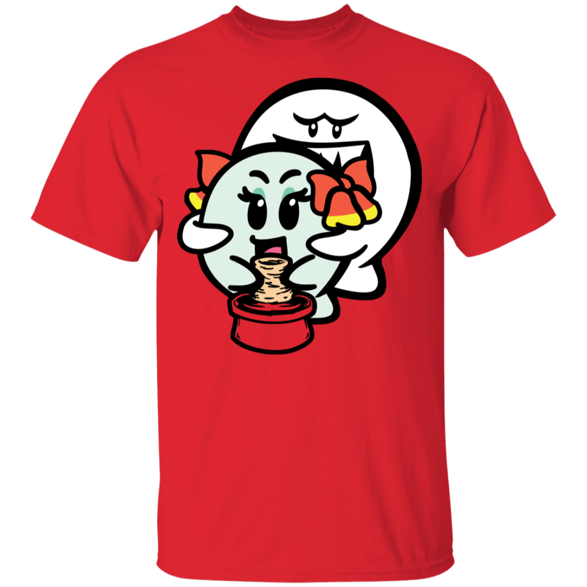 T-Shirts Red / YXS Ghost Boo Youth T-Shirt