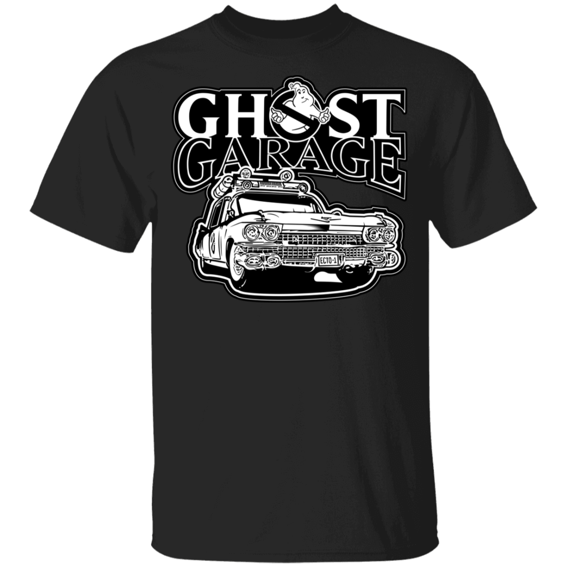 T-Shirts Black / YXS Ghost Garage Youth T-Shirt