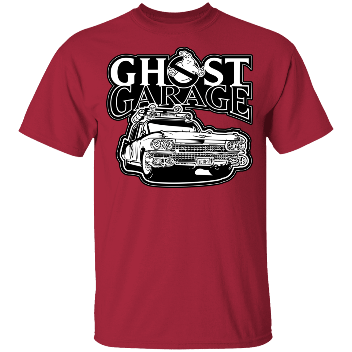 T-Shirts Cardinal / YXS Ghost Garage Youth T-Shirt