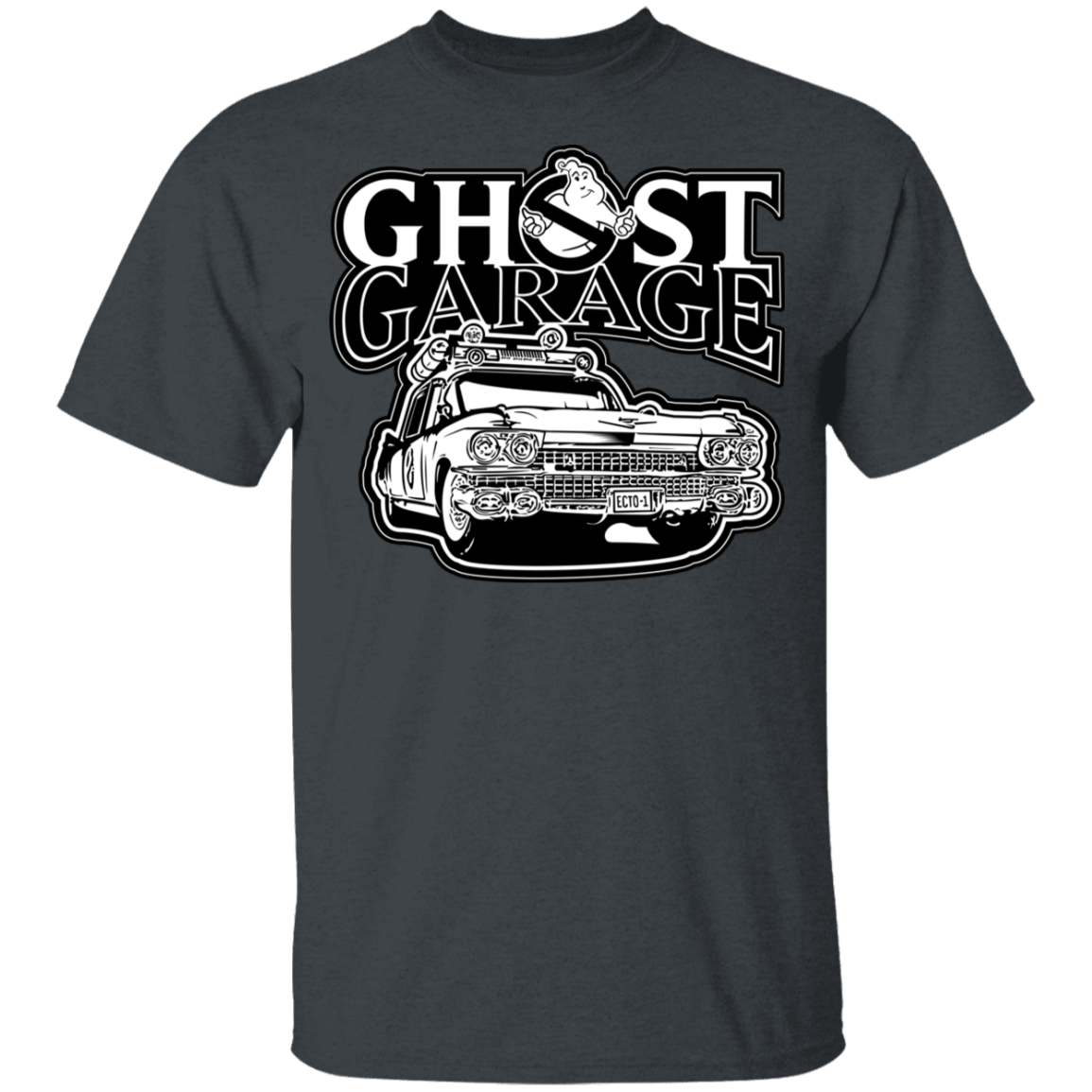 T-Shirts Dark Heather / YXS Ghost Garage Youth T-Shirt