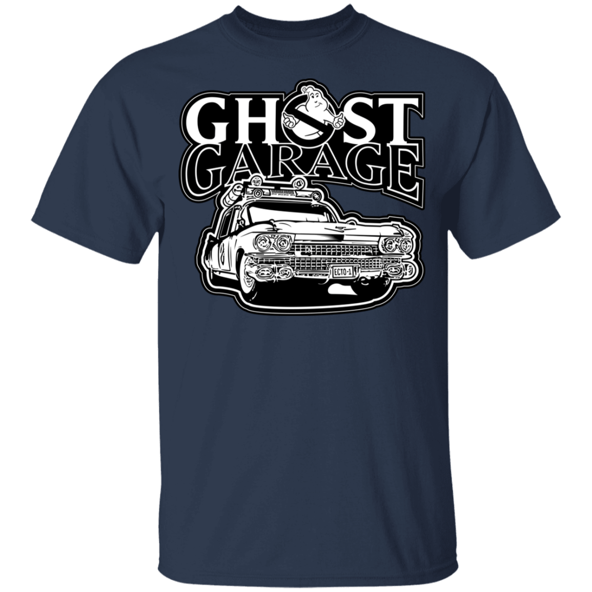 T-Shirts Navy / YXS Ghost Garage Youth T-Shirt