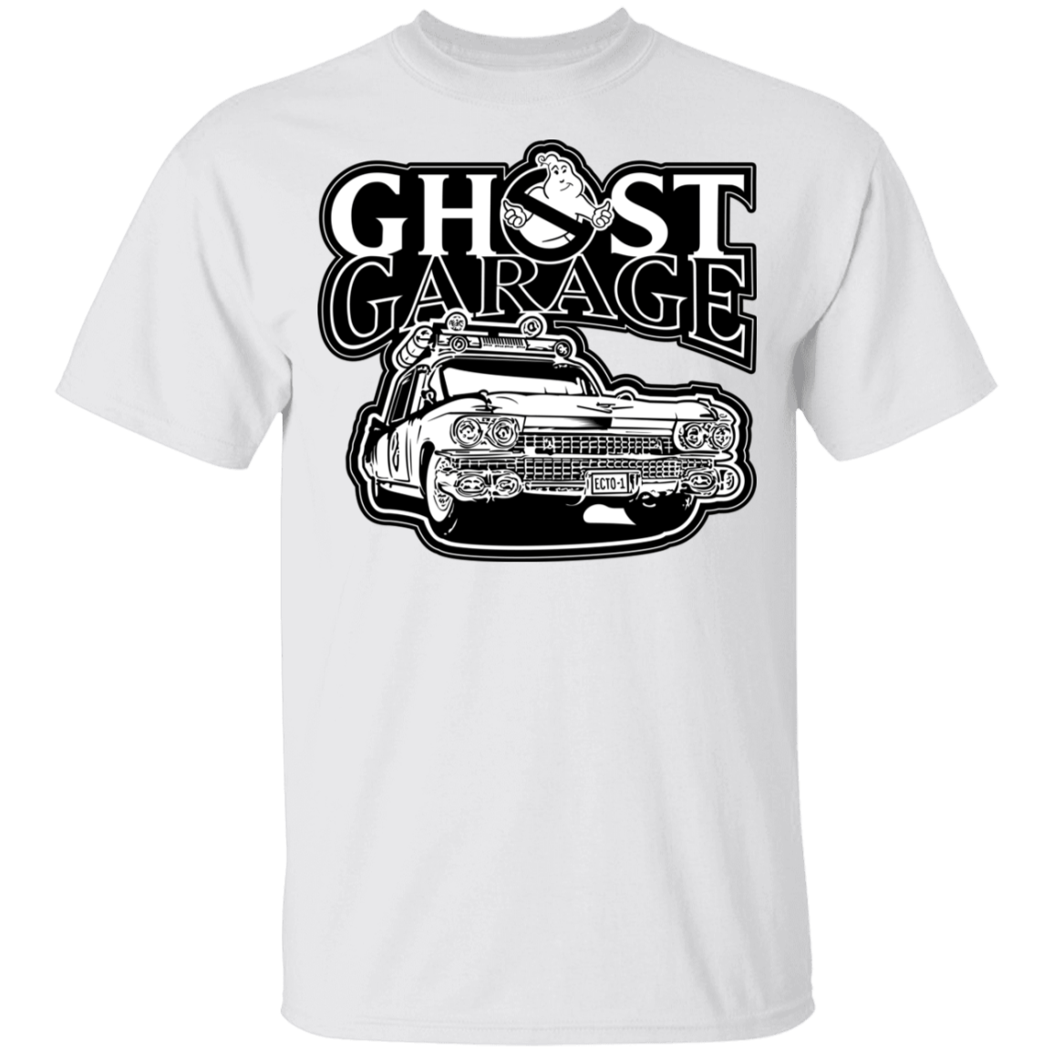 T-Shirts White / YXS Ghost Garage Youth T-Shirt