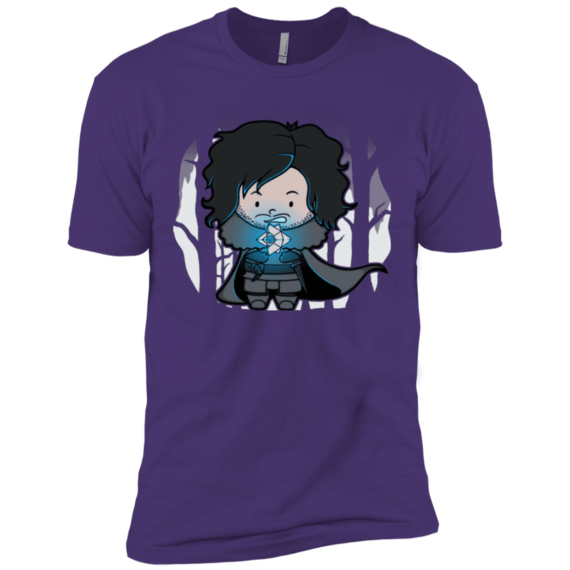 T-Shirts Purple / X-Small Ghost Men's Premium T-Shirt