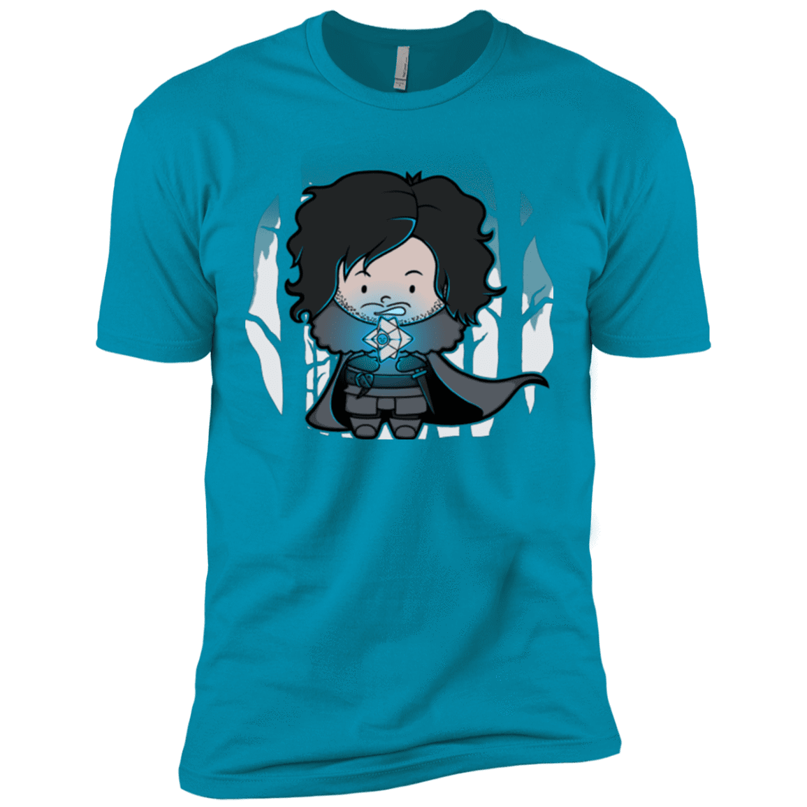 T-Shirts Turquoise / X-Small Ghost Men's Premium T-Shirt