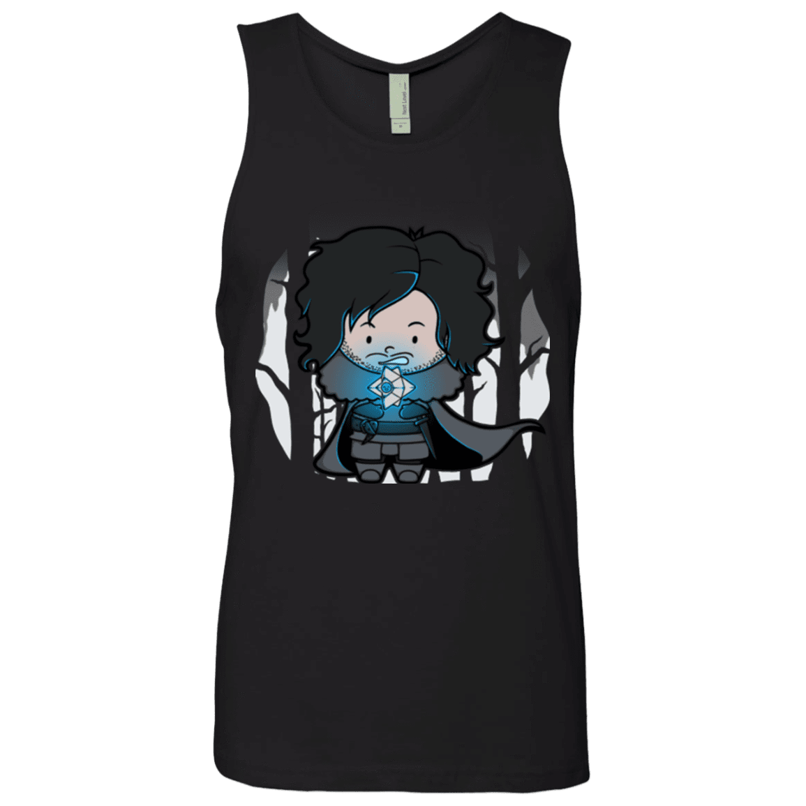 T-Shirts Black / Small Ghost Men's Premium Tank Top