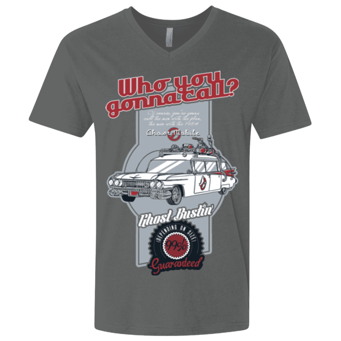 T-Shirts Heavy Metal / X-Small Ghost Mobile Men's Premium V-Neck