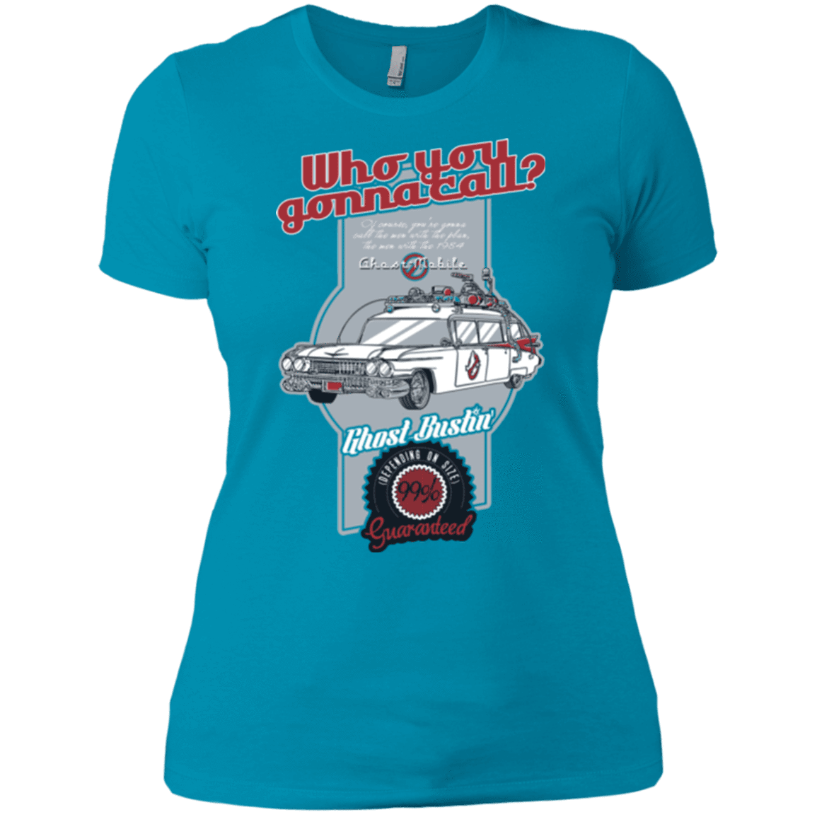T-Shirts Turquoise / X-Small Ghost Mobile Women's Premium T-Shirt