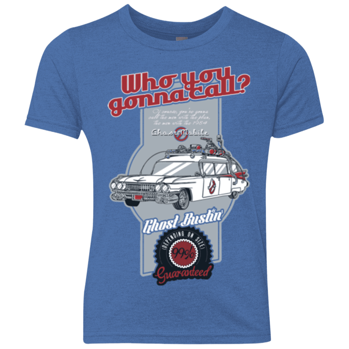 T-Shirts Vintage Royal / YXS Ghost Mobile Youth Triblend T-Shirt