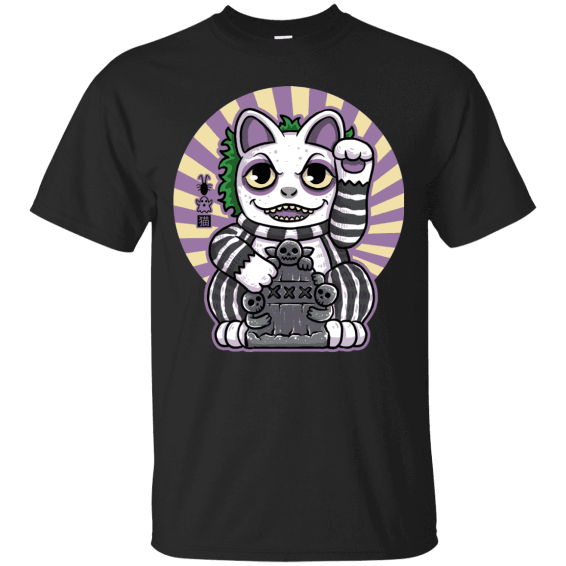 T-Shirts Black / S Ghost Neko T-Shirt