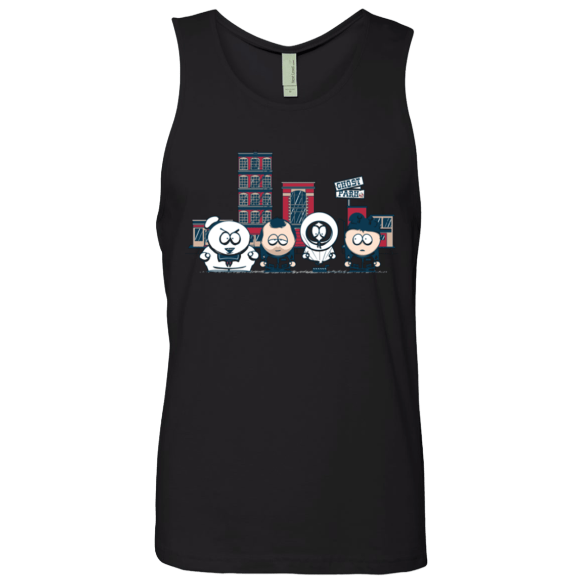 T-Shirts Black / Small GHOST PARK Men's Premium Tank Top