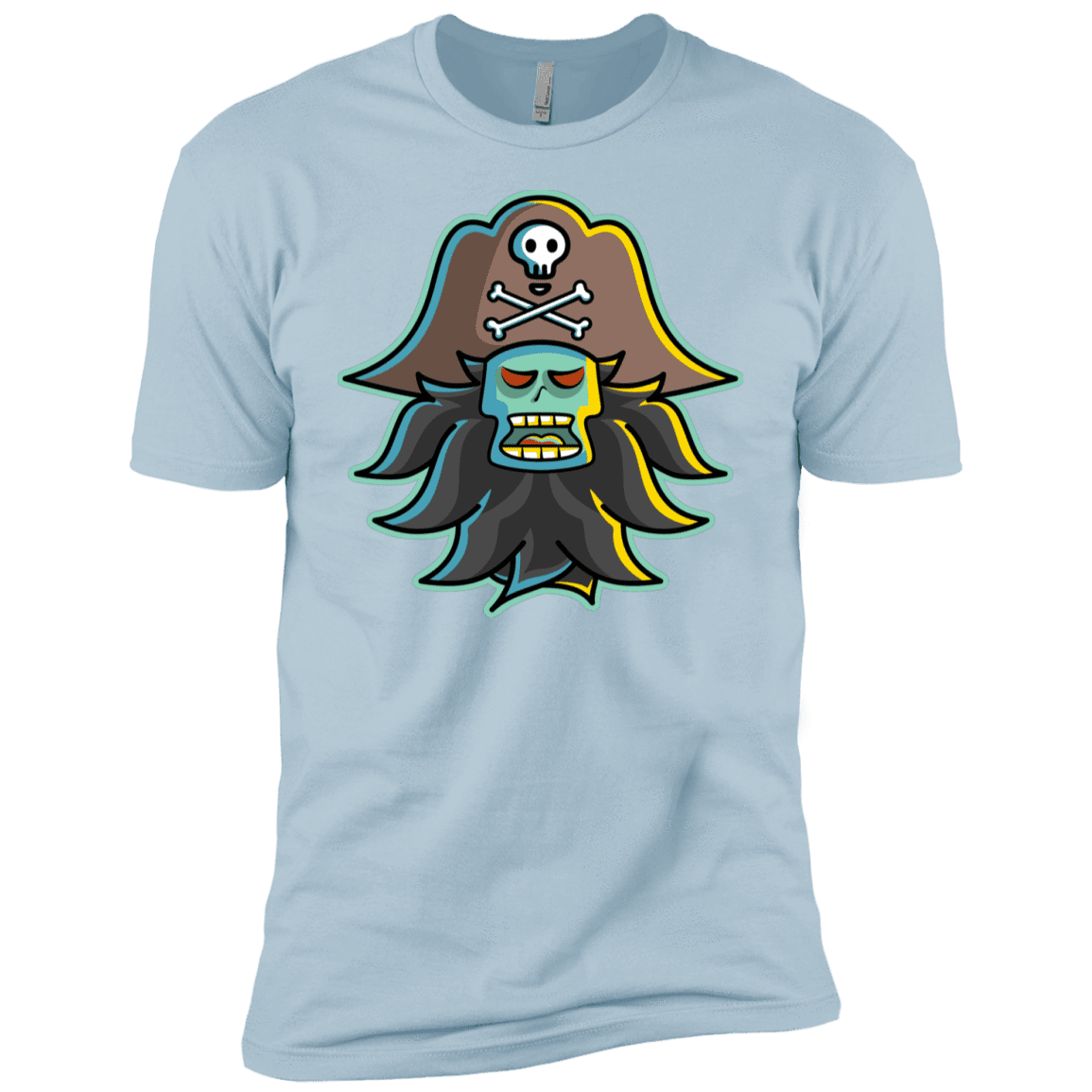 T-Shirts Light Blue / YXS Ghost Pirate LeChuck Boys Premium T-Shirt