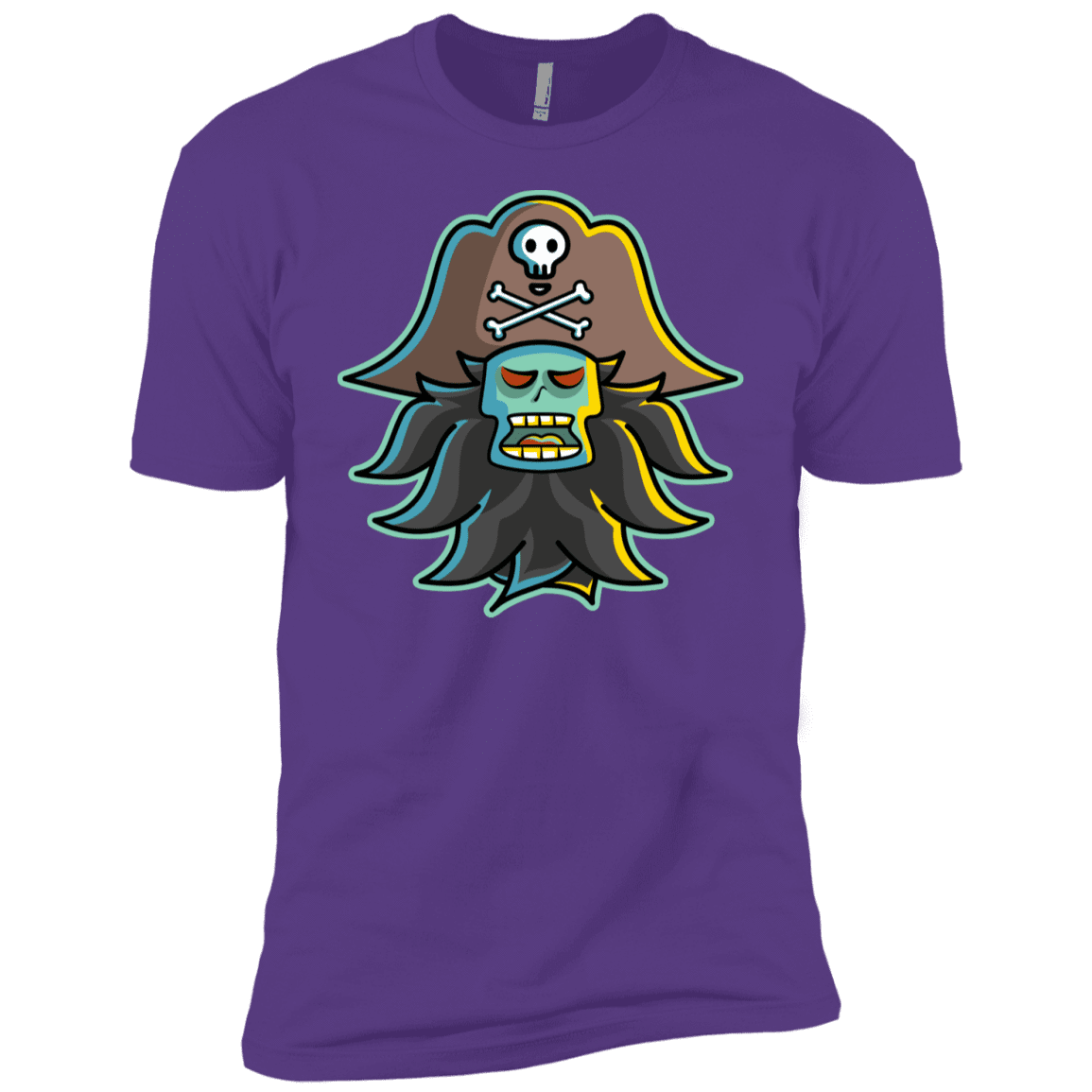 T-Shirts Purple Rush / YXS Ghost Pirate LeChuck Boys Premium T-Shirt