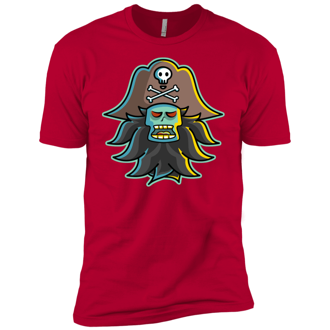 T-Shirts Red / YXS Ghost Pirate LeChuck Boys Premium T-Shirt