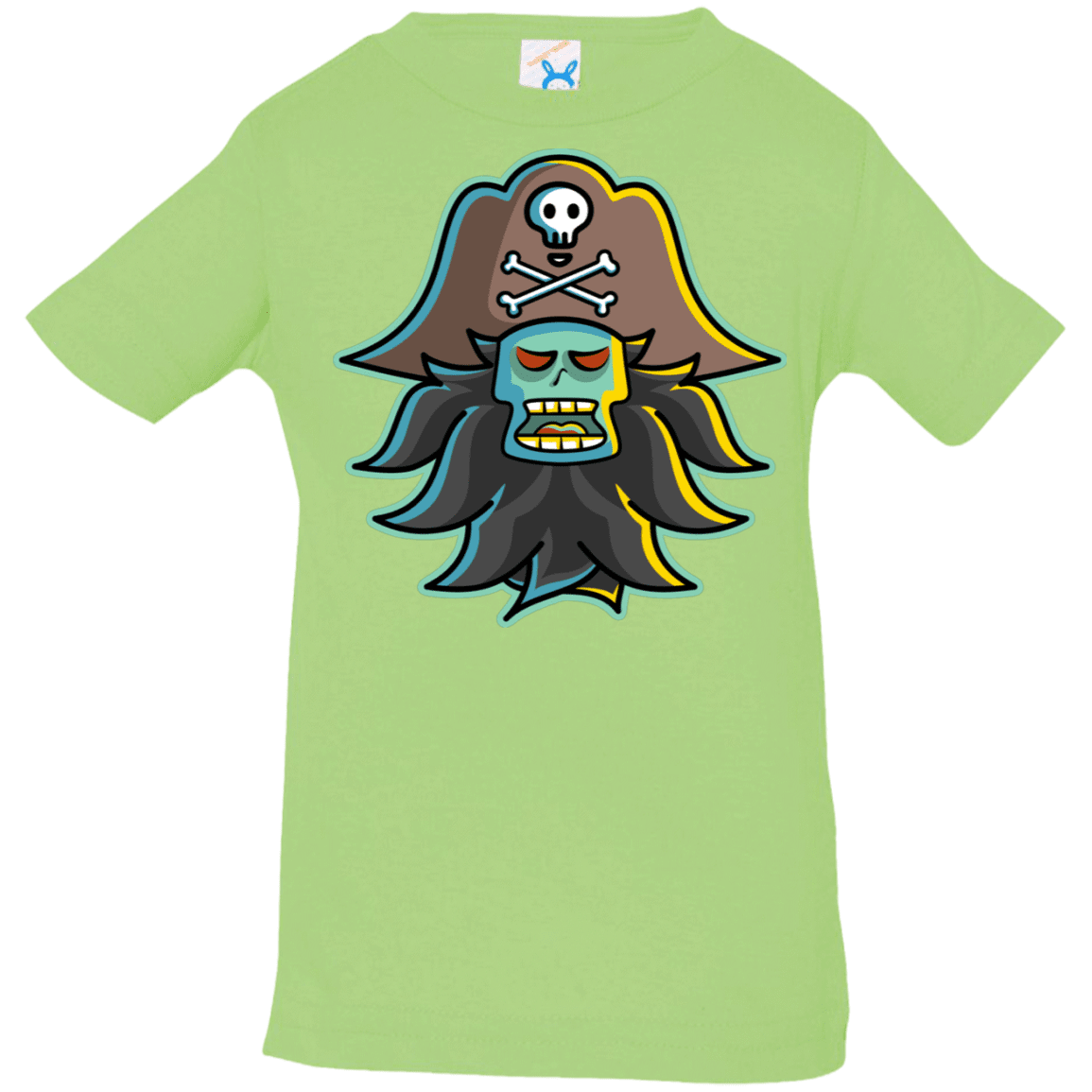 T-Shirts Key Lime / 6 Months Ghost Pirate LeChuck Infant Premium T-Shirt