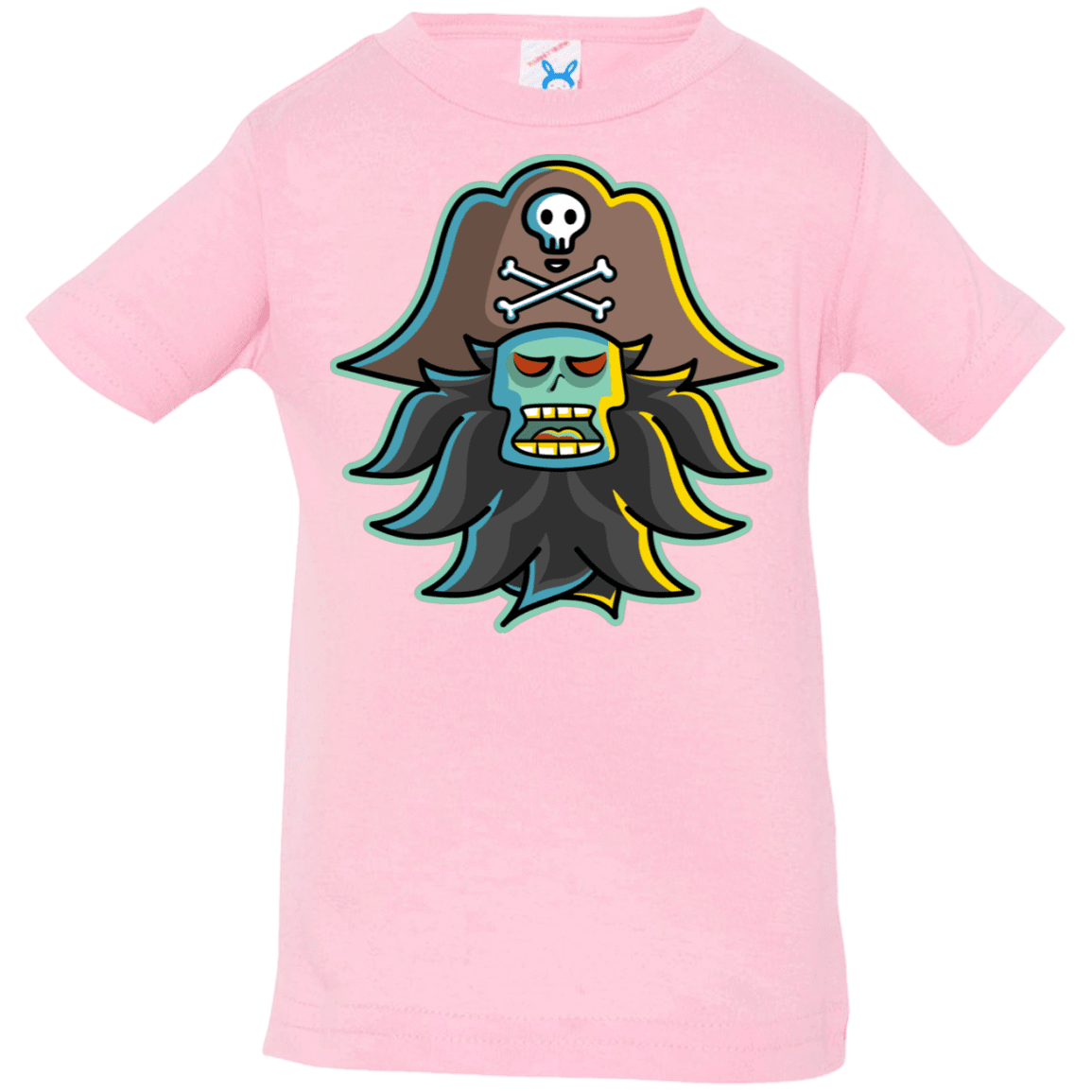 T-Shirts Pink / 6 Months Ghost Pirate LeChuck Infant Premium T-Shirt