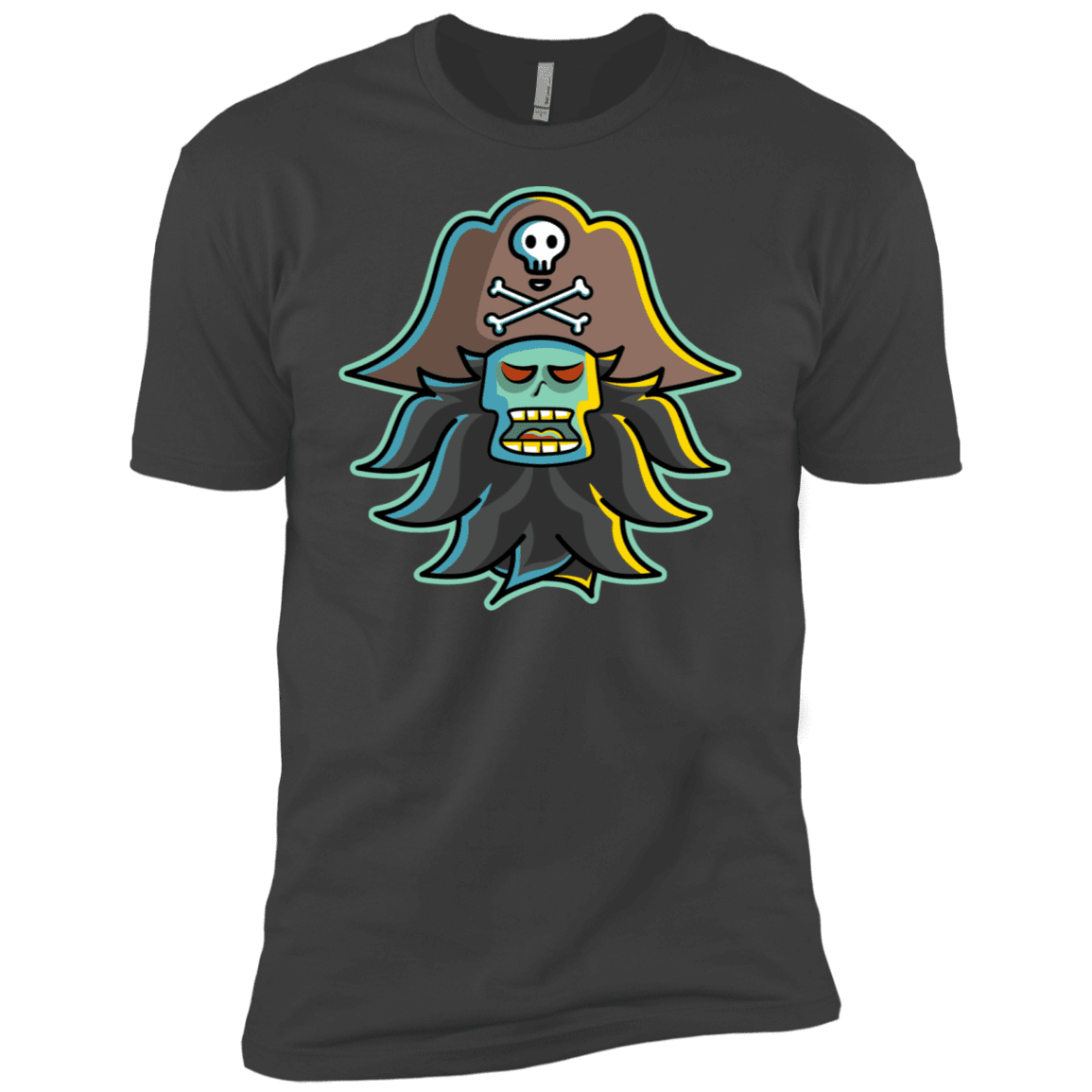 T-Shirts Heavy Metal / X-Small Ghost Pirate LeChuck Men's Premium T-Shirt