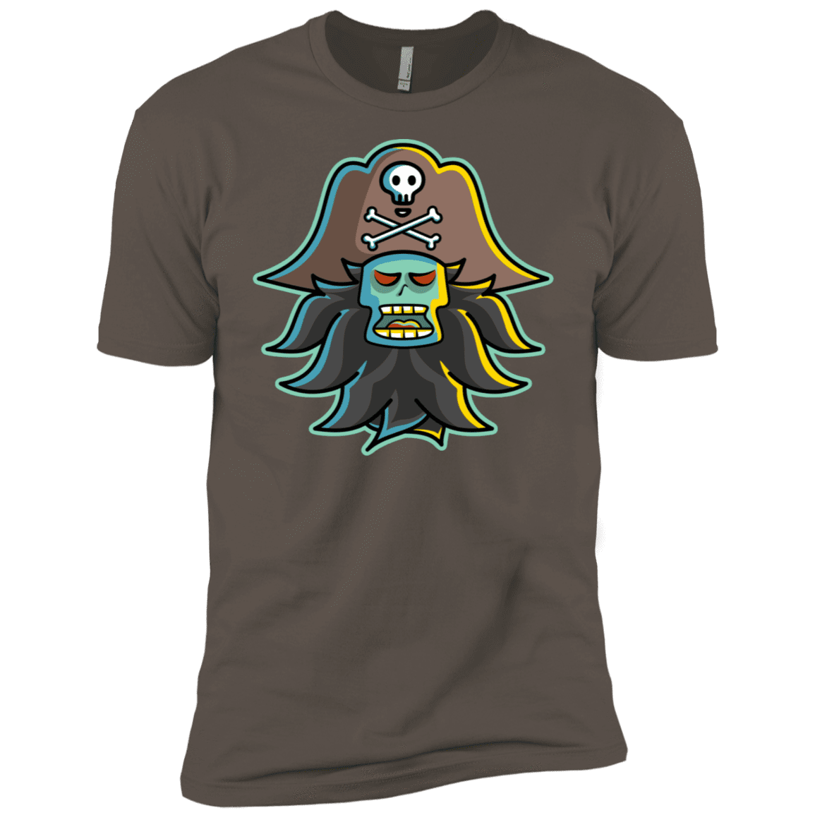 T-Shirts Warm Grey / X-Small Ghost Pirate LeChuck Men's Premium T-Shirt