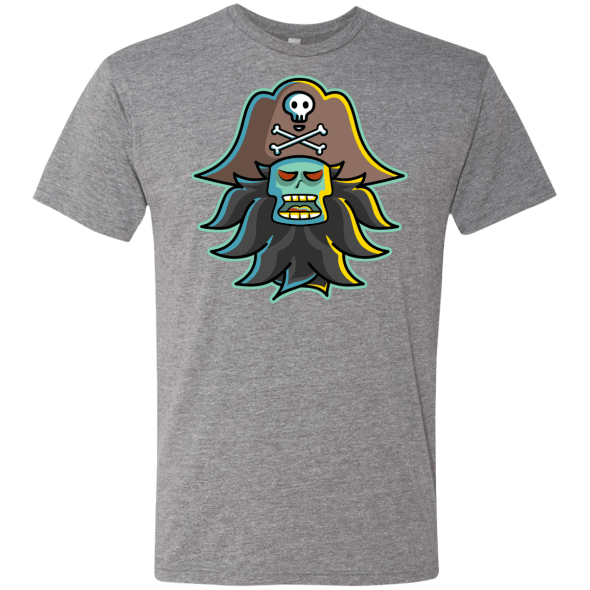 T-Shirts Premium Heather / S Ghost Pirate LeChuck Men's Triblend T-Shirt