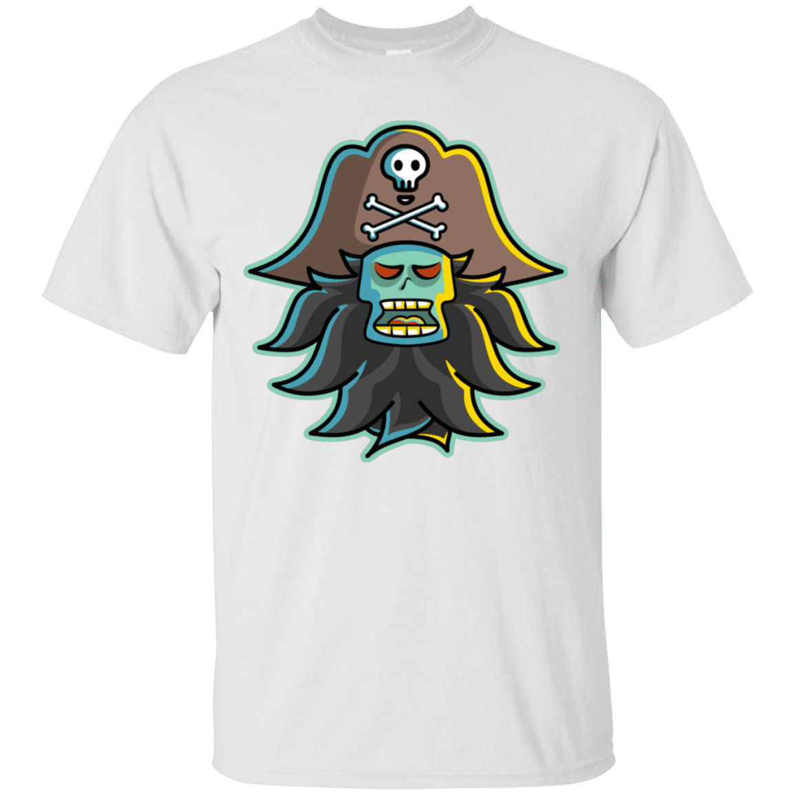 T-Shirts White / S Ghost Pirate LeChuck T-Shirt