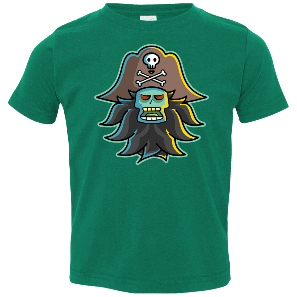 T-Shirts Kelly / 2T Ghost Pirate LeChuck Toddler Premium T-Shirt